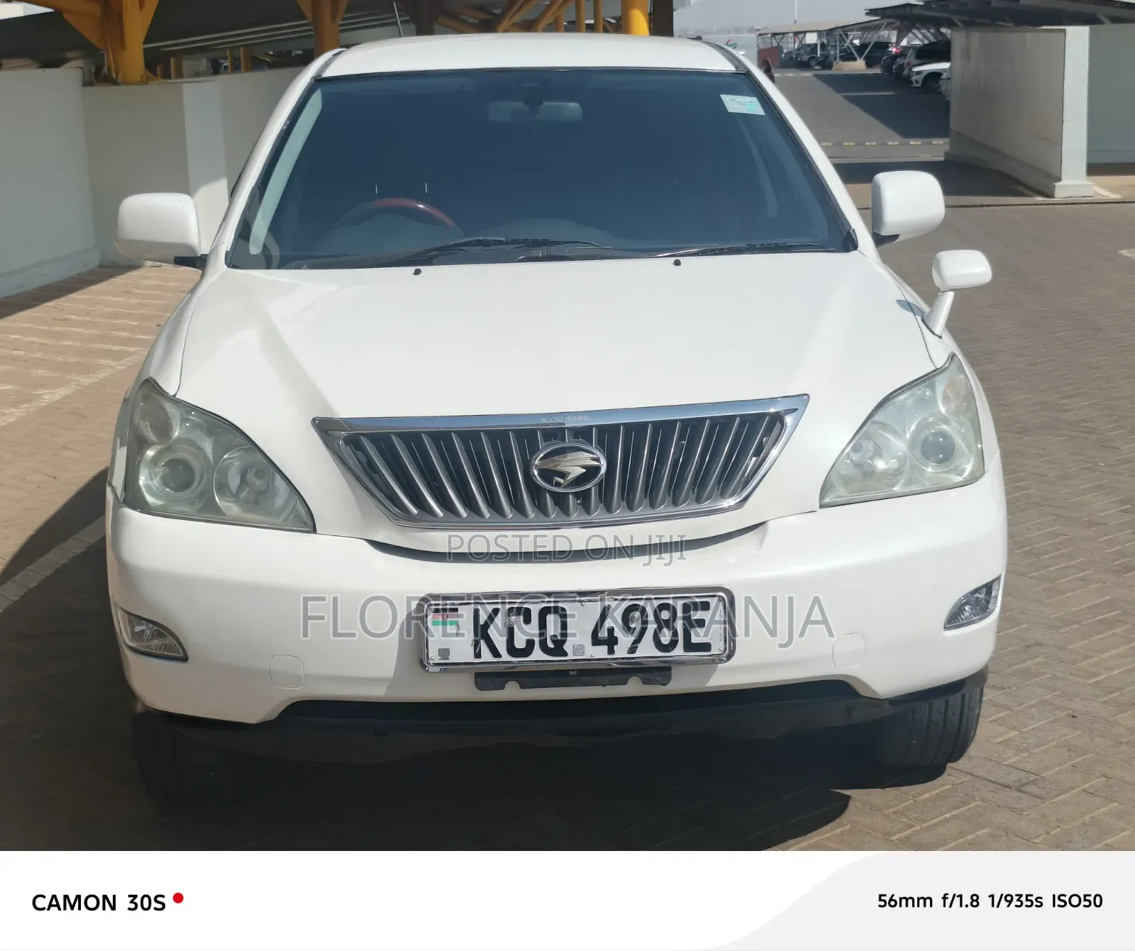 Toyota Harrier 2012 Off white