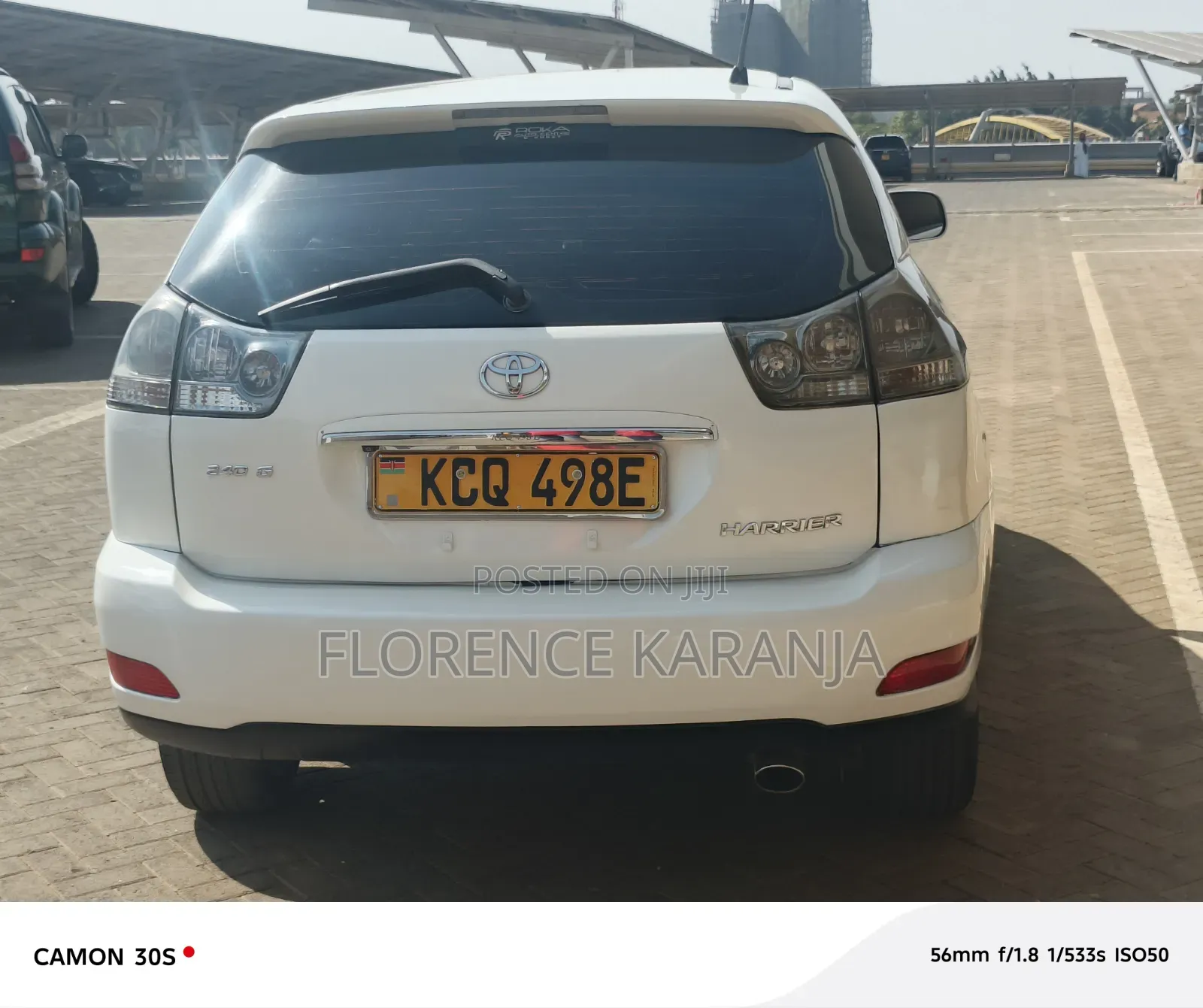 Toyota Harrier 2012 Off white