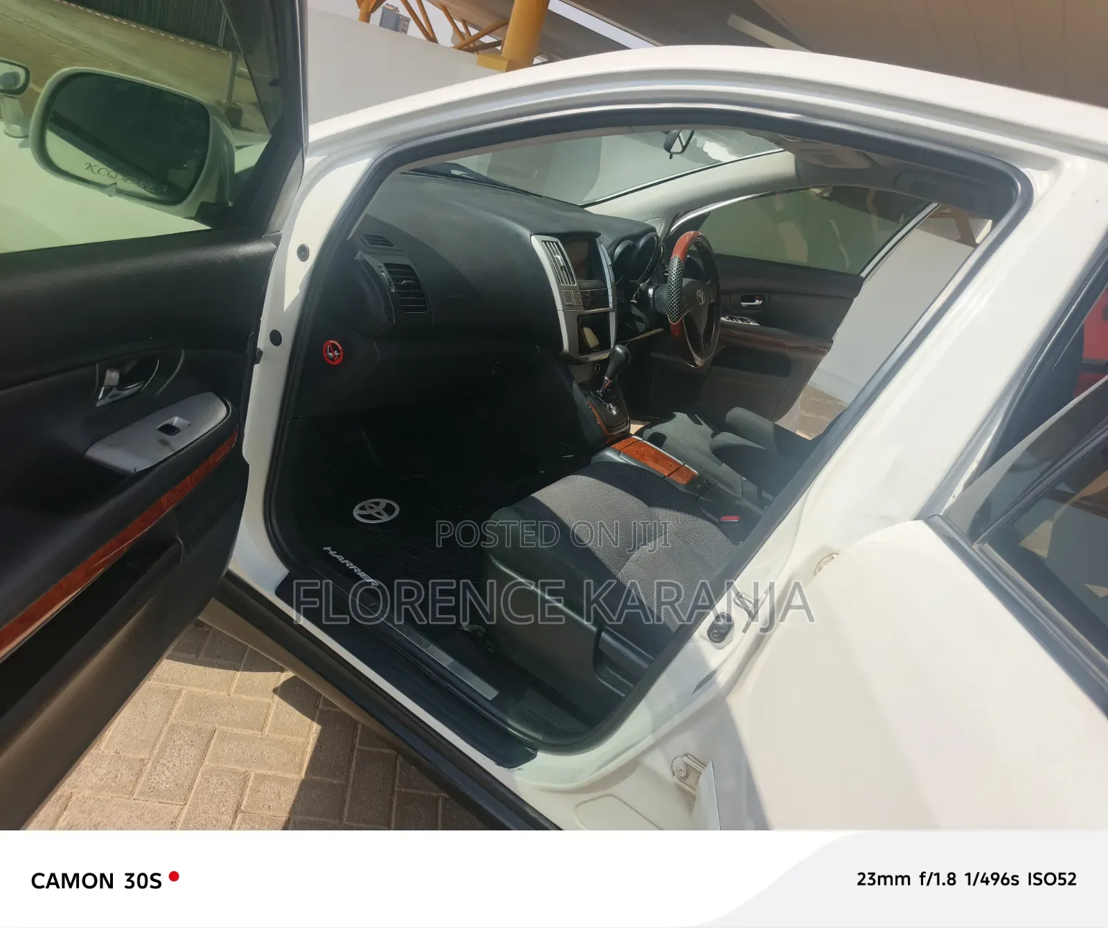 Toyota Harrier 2012 Off white