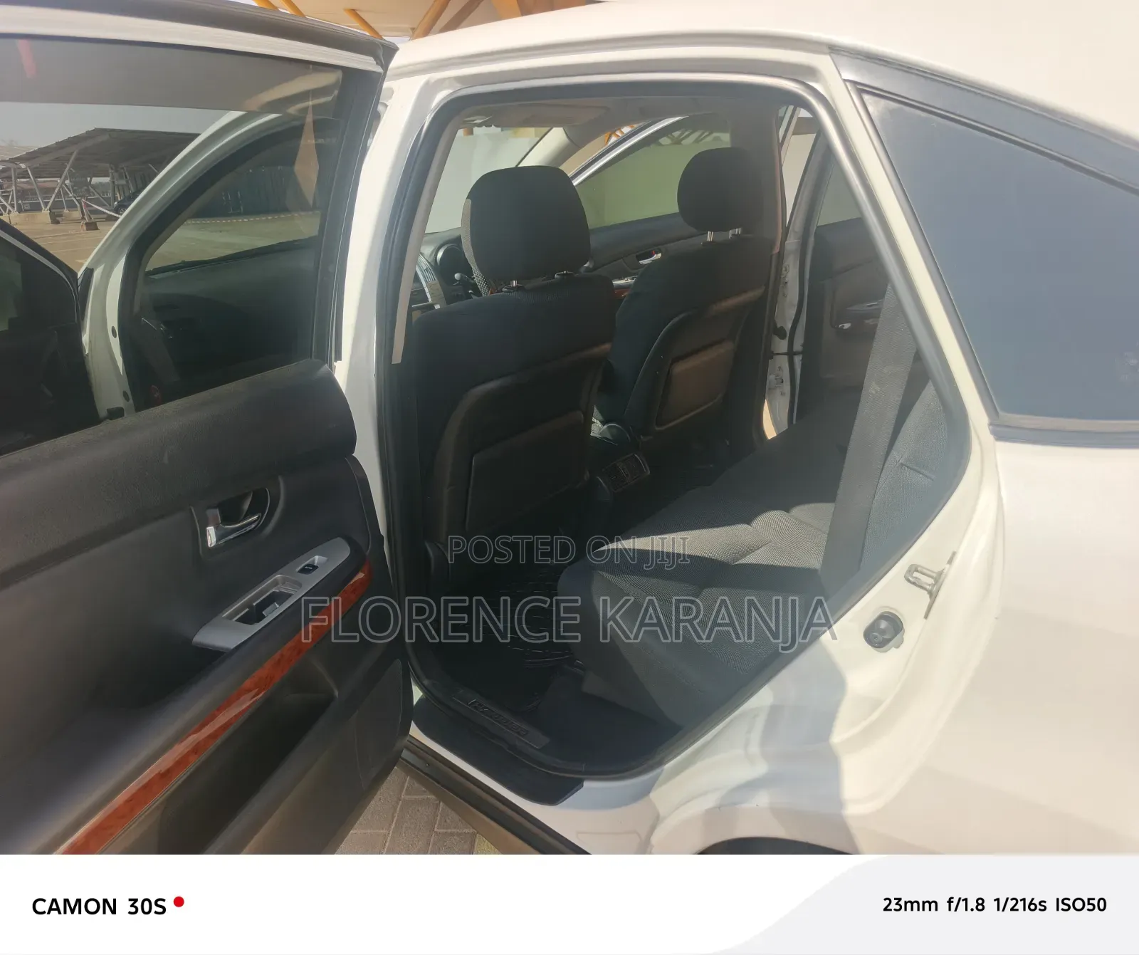 Toyota Harrier 2012 Off white
