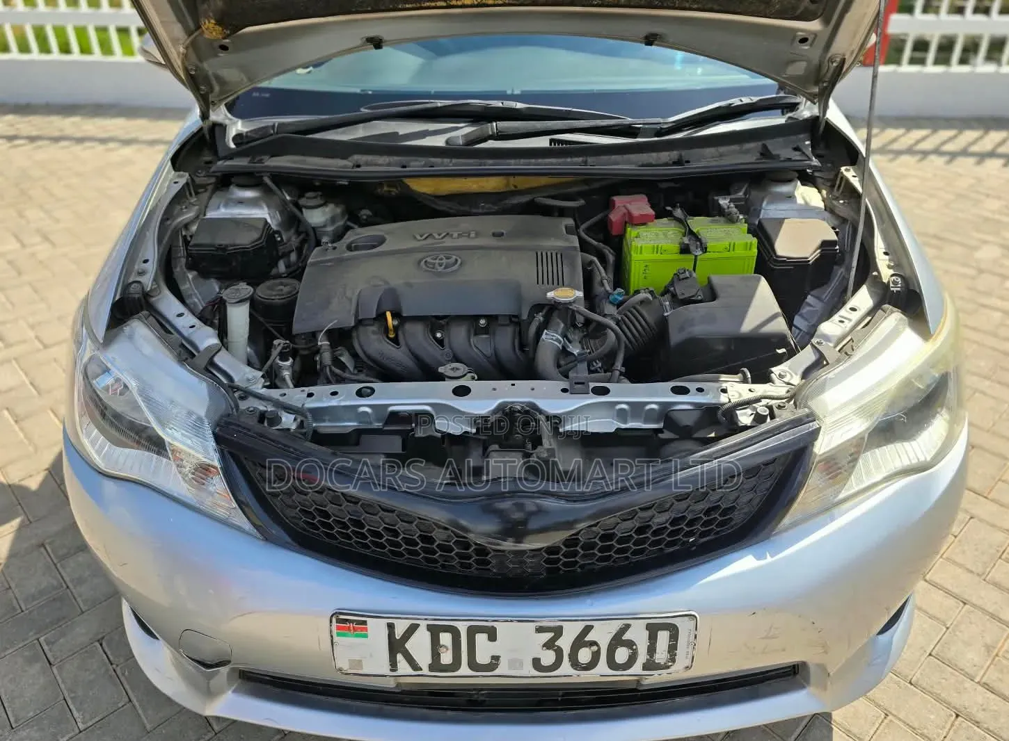 Toyota Corolla Fielder 2014 Silver
