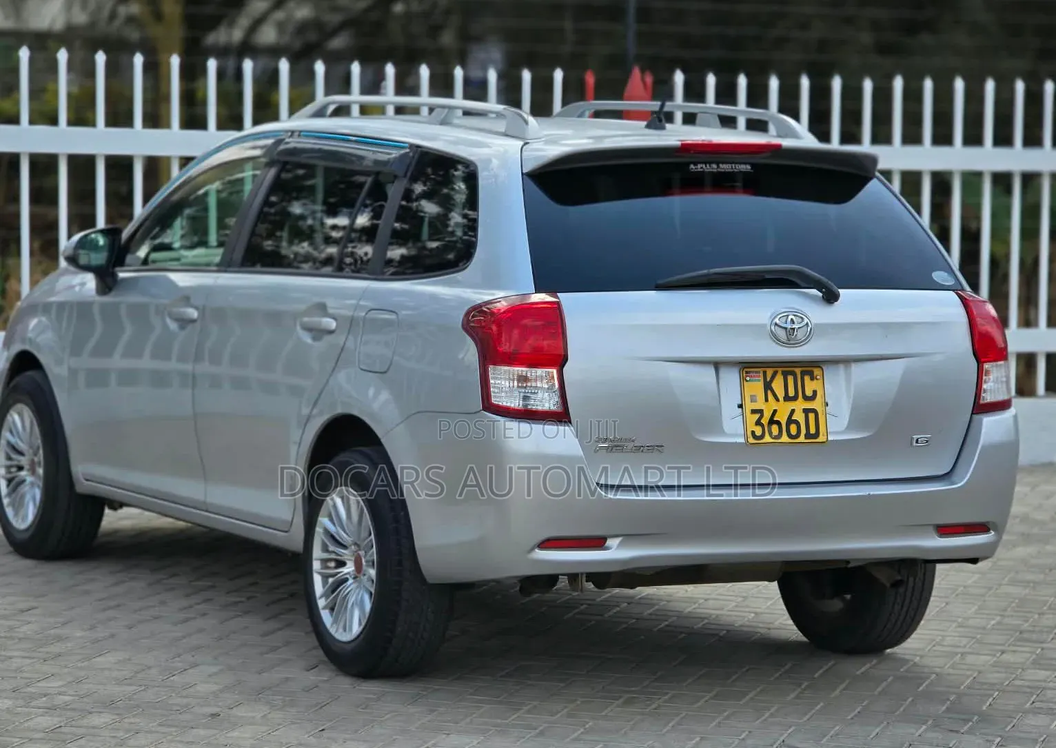 Toyota Corolla Fielder 2014 Silver