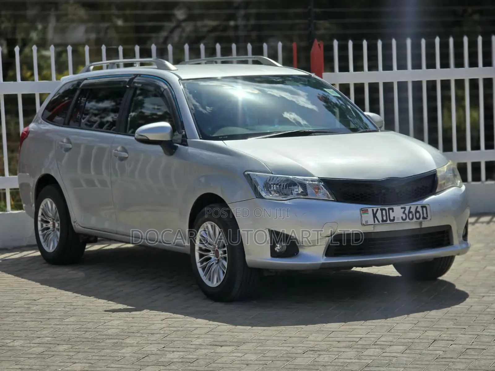 Toyota Corolla Fielder 2014 Silver