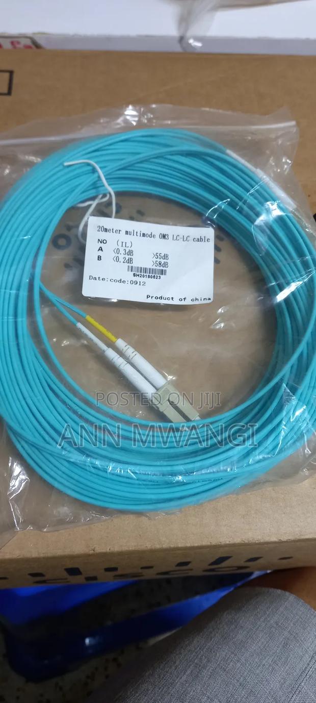 20m Multimode Om3 LC-LC Cable - main view