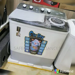 10KG Twin Tub Washing Machine – Semi-Automatic Washer Spinner White