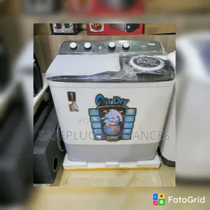 10KG Twin Tub Washer – Large Capacity Washing Spin Machine White