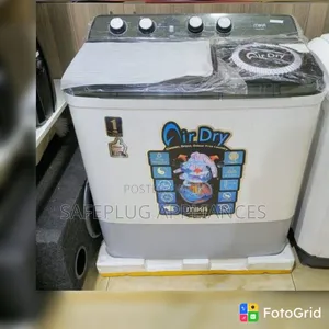 Mika 10KG Twin Tub Washing Machine – Semi-Automatic Laundry Washer
