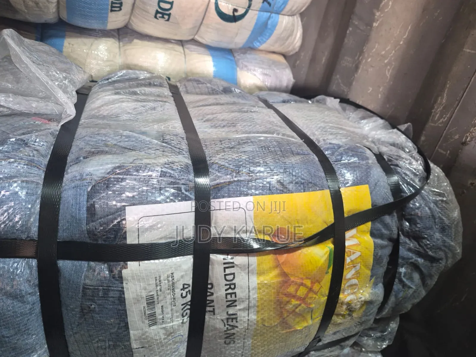 Bales Second Hand Clothing and Shoes UK and Canada Bales Available