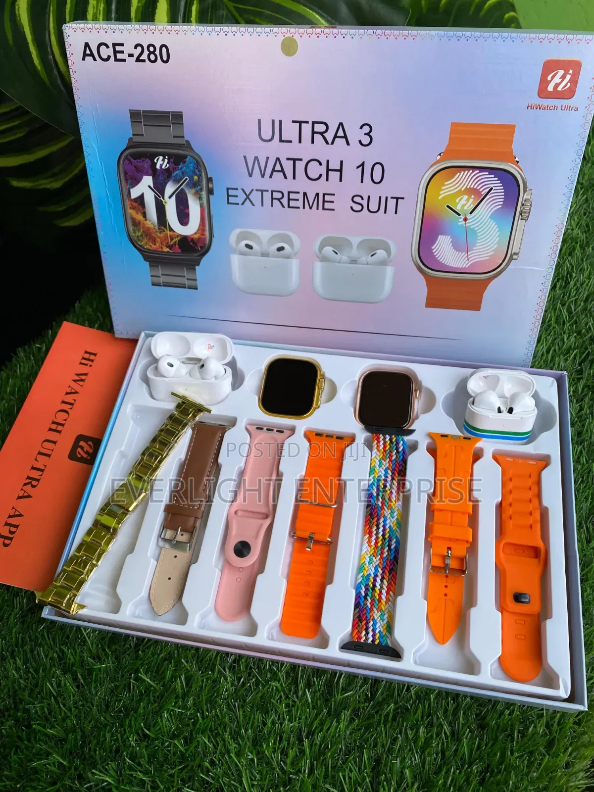 New Ace-280 Ultra 3 Watch 10 Extreme Suite Couple Smartwatch Set