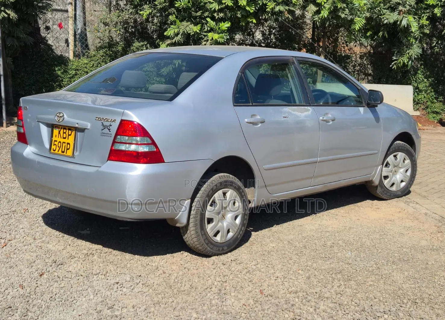 Toyota Corolla 2005 Silver