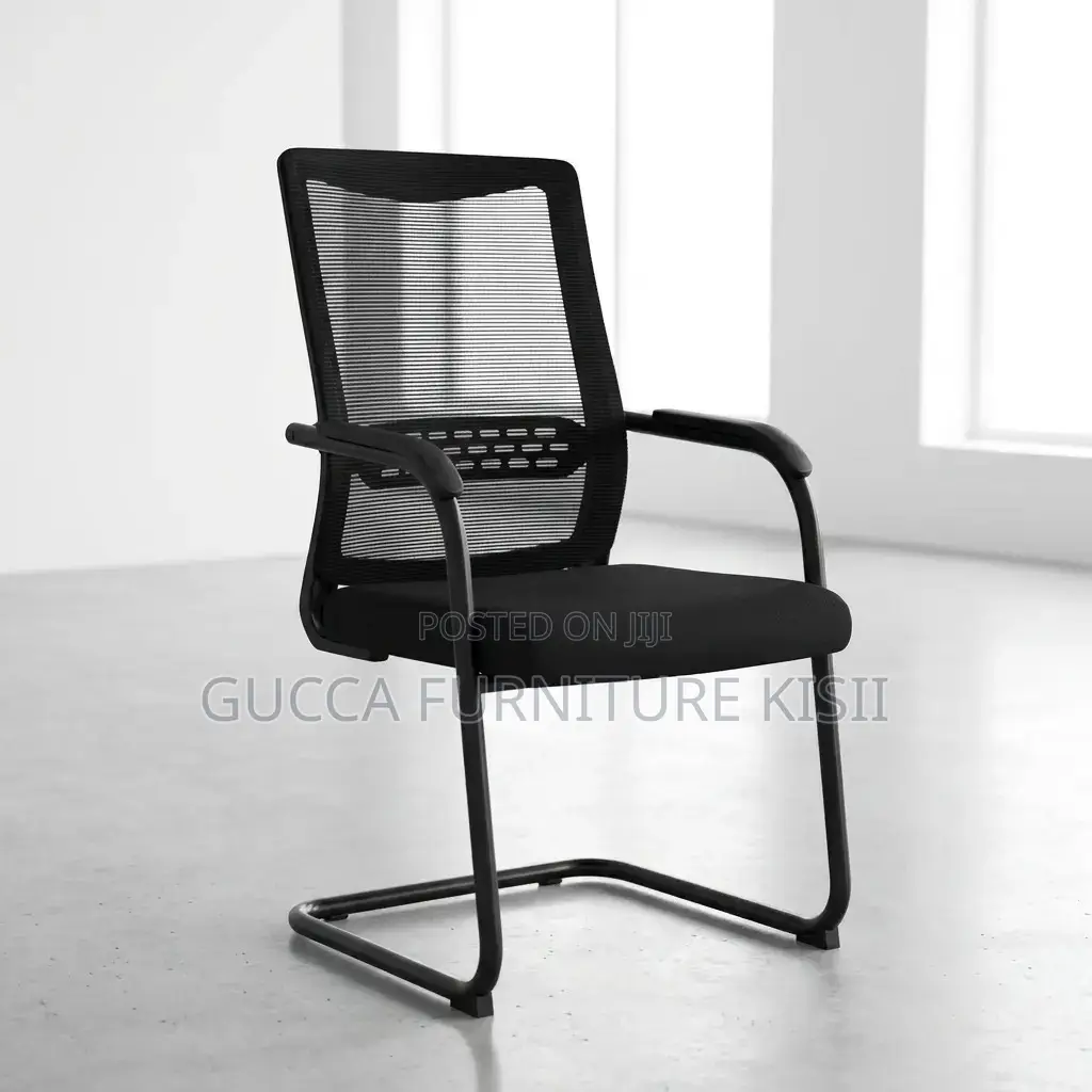 Office Chairs; Office Mesh Cantilever Conference Chair