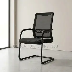 Office Chairs; Office Mesh Cantilever Conference Chair