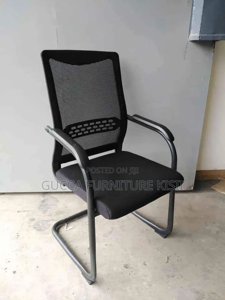 Office Chairs; Office Mesh Cantilever Conference Chair