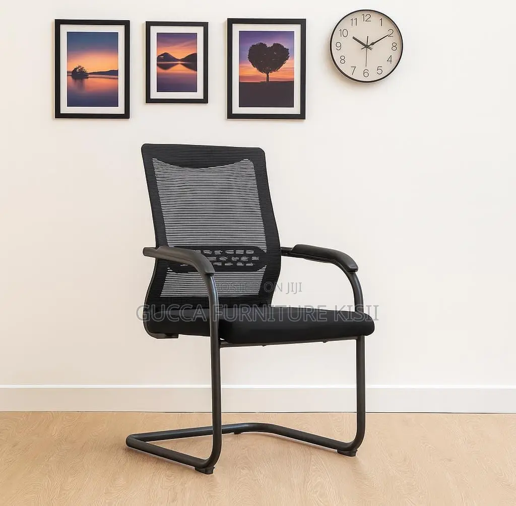Office Chairs; Office Mesh Cantilever Conference Chair