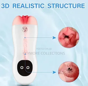 Automatic Hands-Free Male Masturbator Cup With Thrusting Vibration