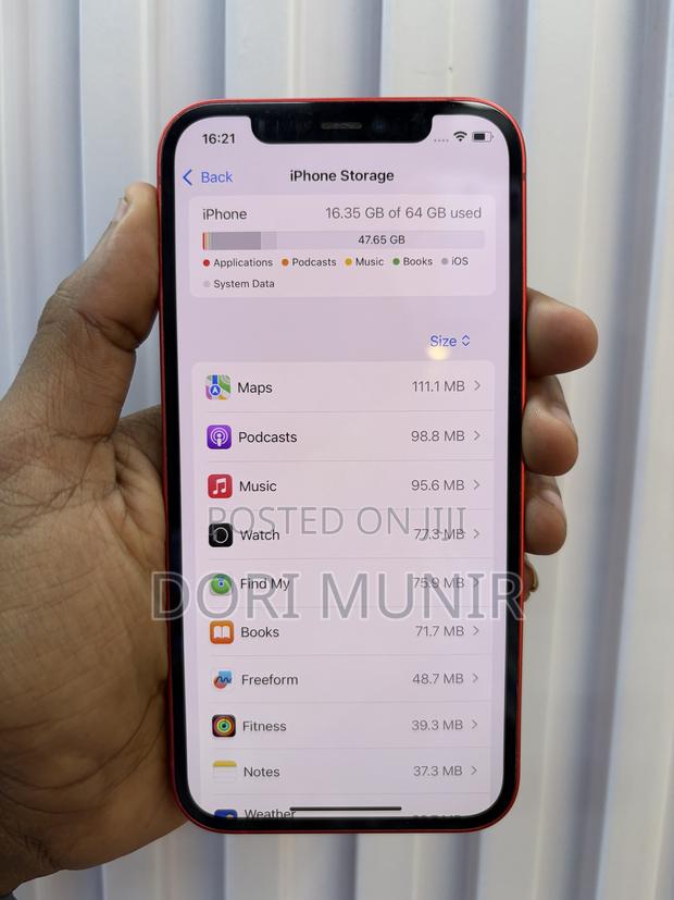 Apple iPhone 12 64 GB Red - thumbnail 3