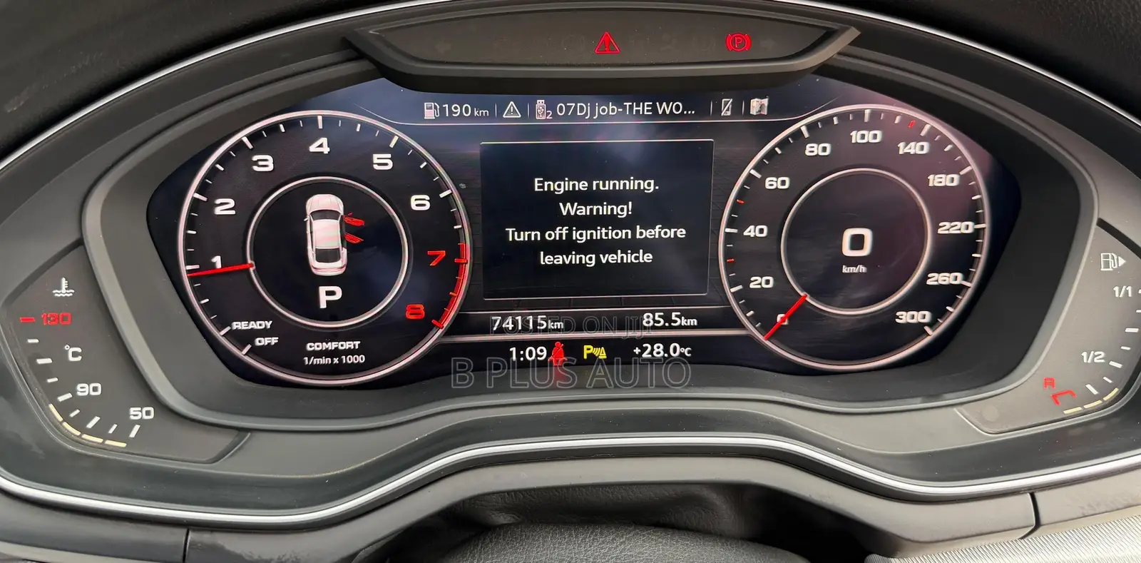 Audi A5 2018 Maroon