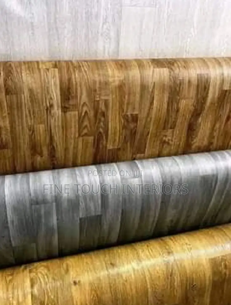 Realistic Wood-Effect Vinyl Carpets