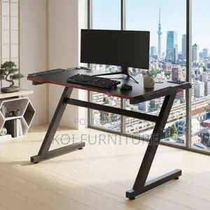 Office Desk; Ergonomic Home Commmercial Studio Gaming Desk