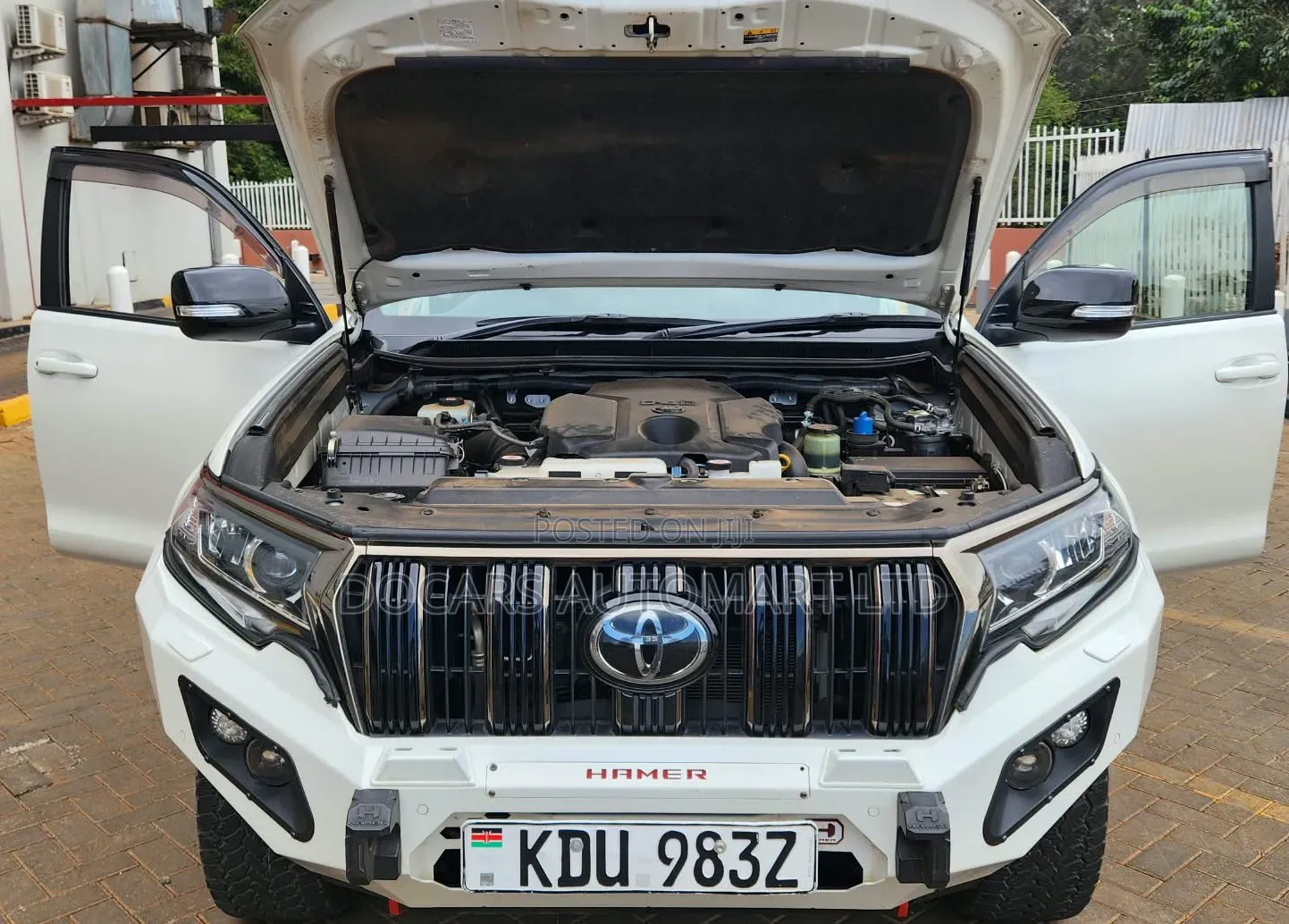 Toyota Land Cruiser Prado 2021 White