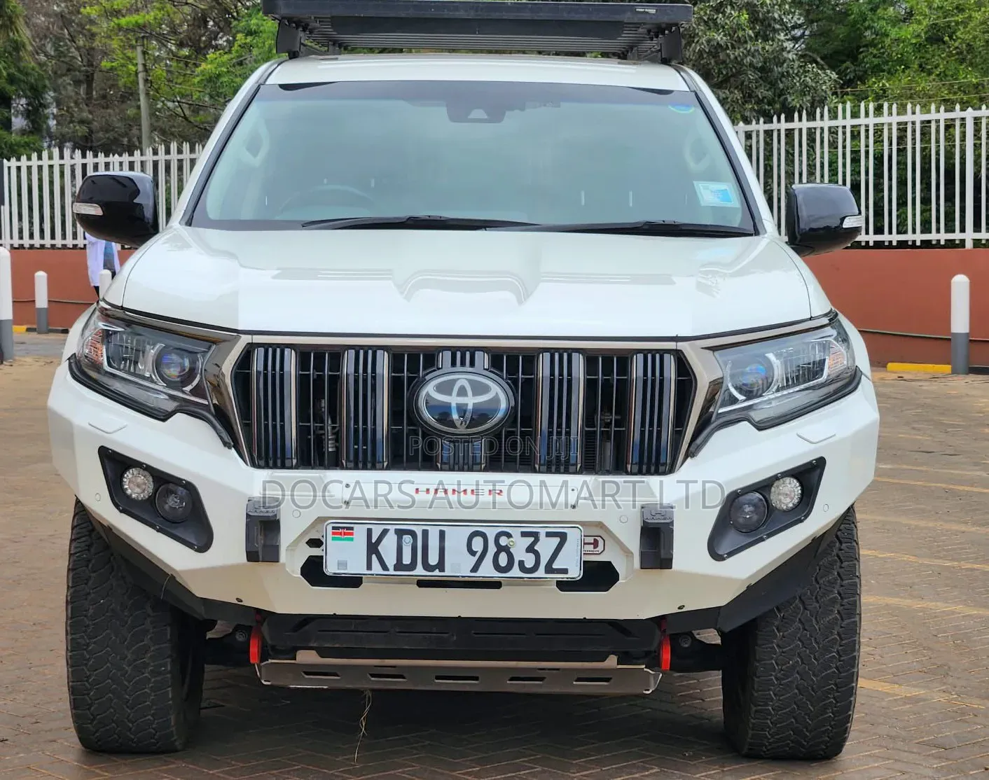 Toyota Land Cruiser Prado 2021 White