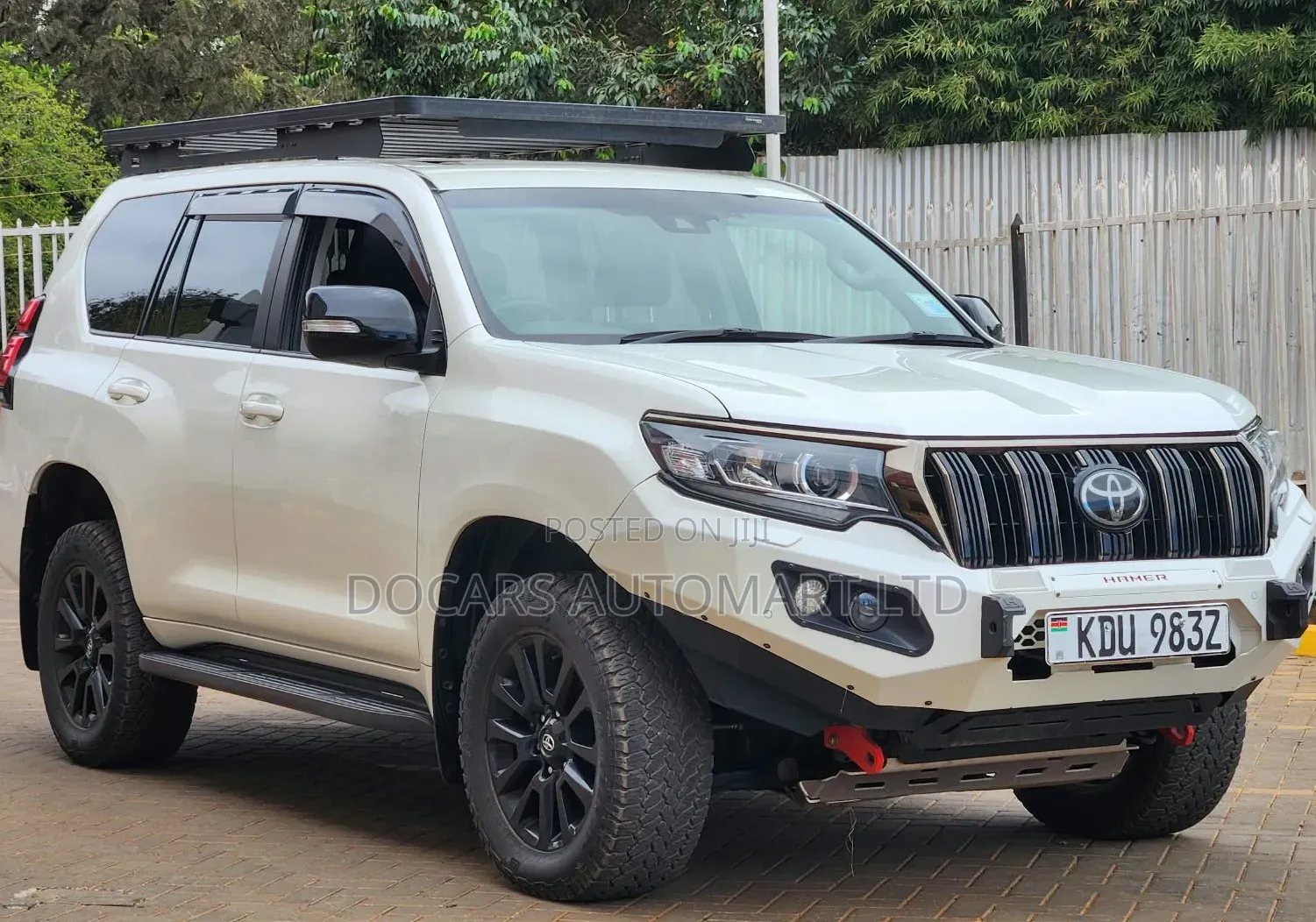 Toyota Land Cruiser Prado 2021 White