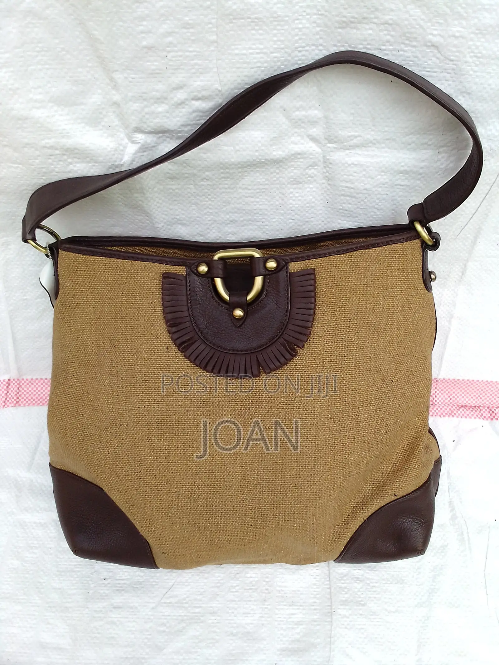 Gold Hand Bag
