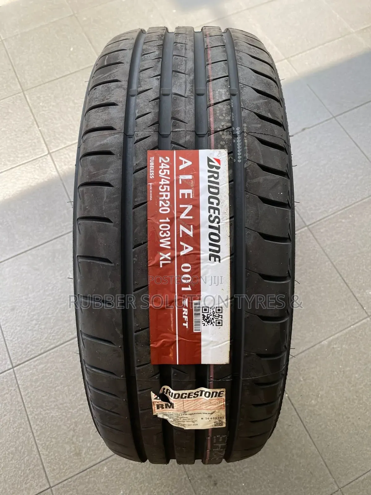 245 /45 R20 Bridgestone Tyres 103w Xl Alenza 001