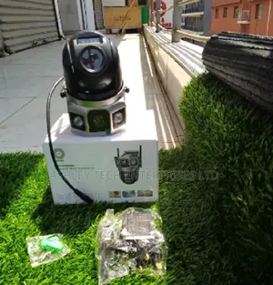 AC Powered Dual Camera Lens WiFi Security Dome Camera