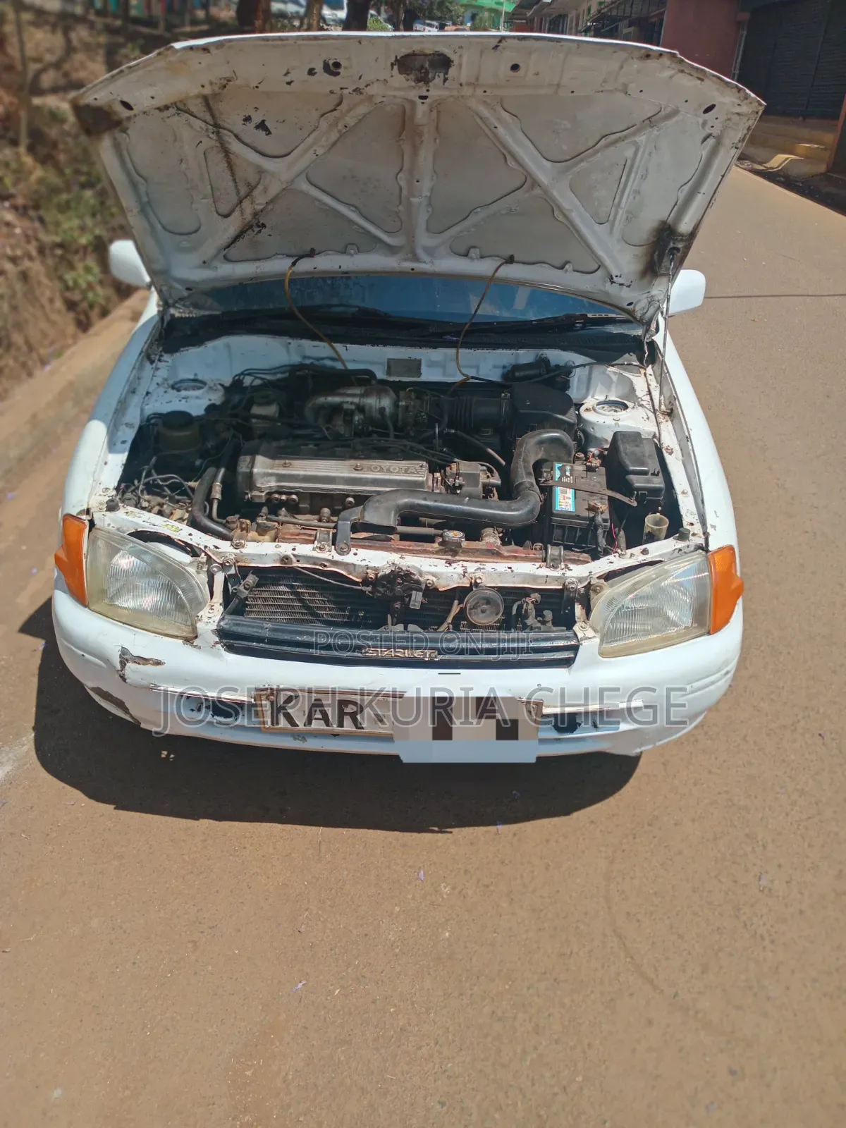 Toyota Starlet 1998 White