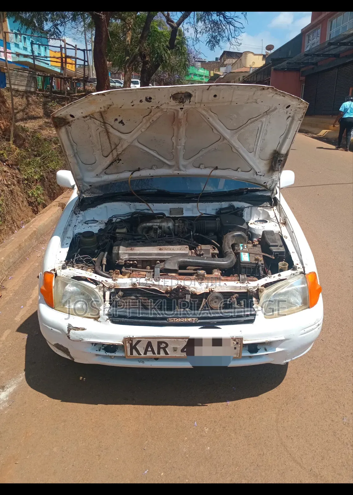 Toyota Starlet 1998 White