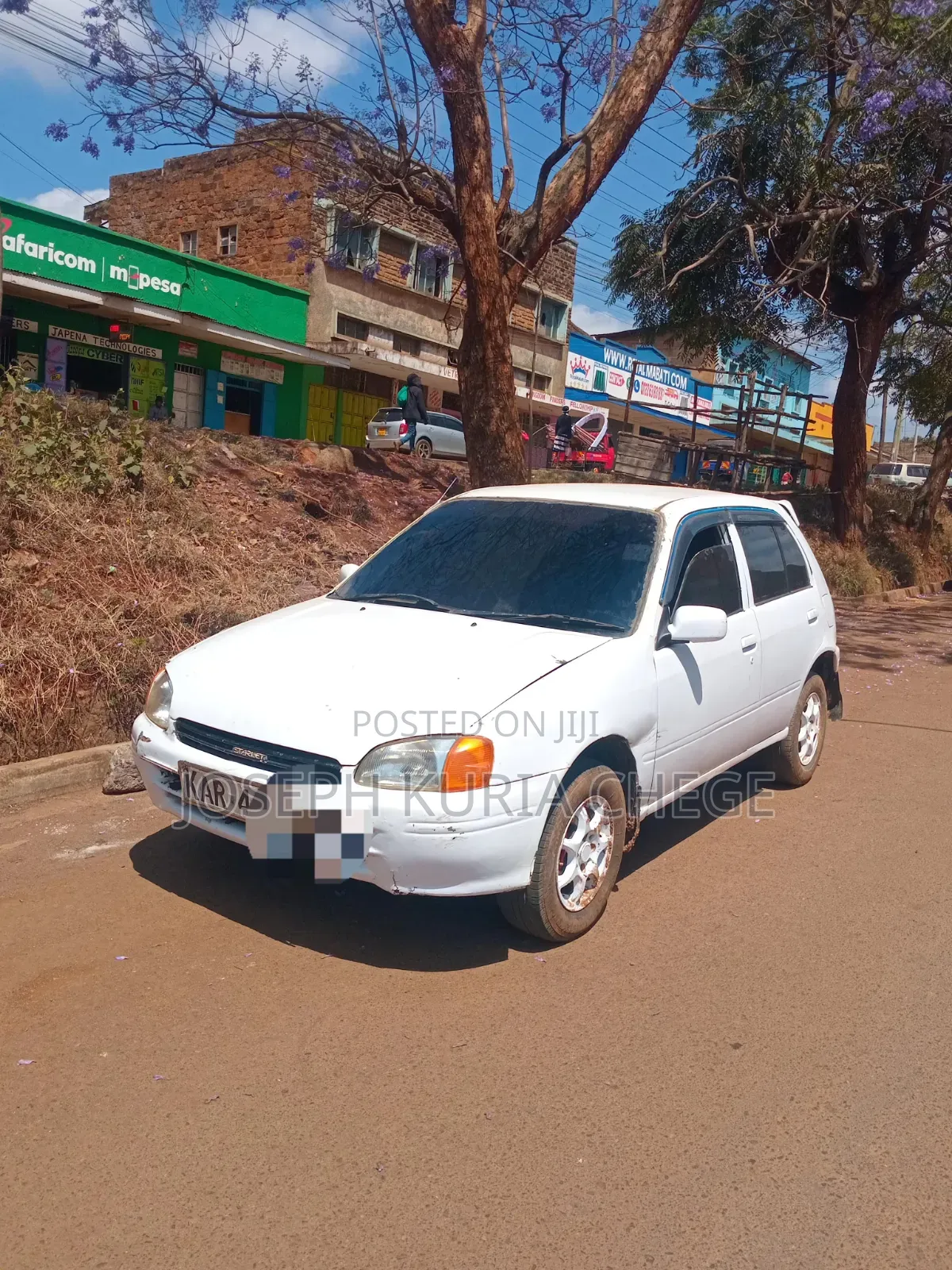 Toyota Starlet 1998 White