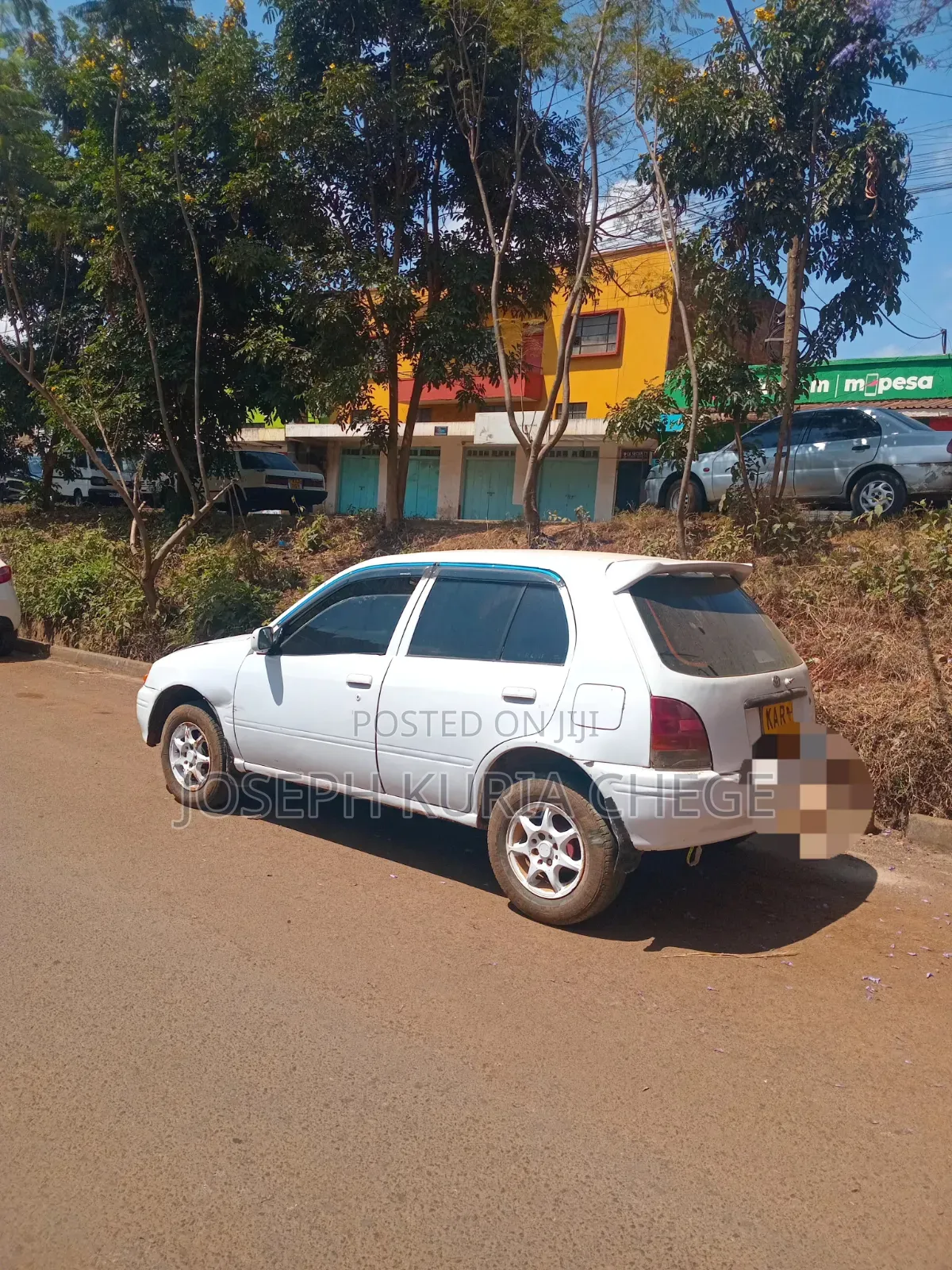 Toyota Starlet 1998 White