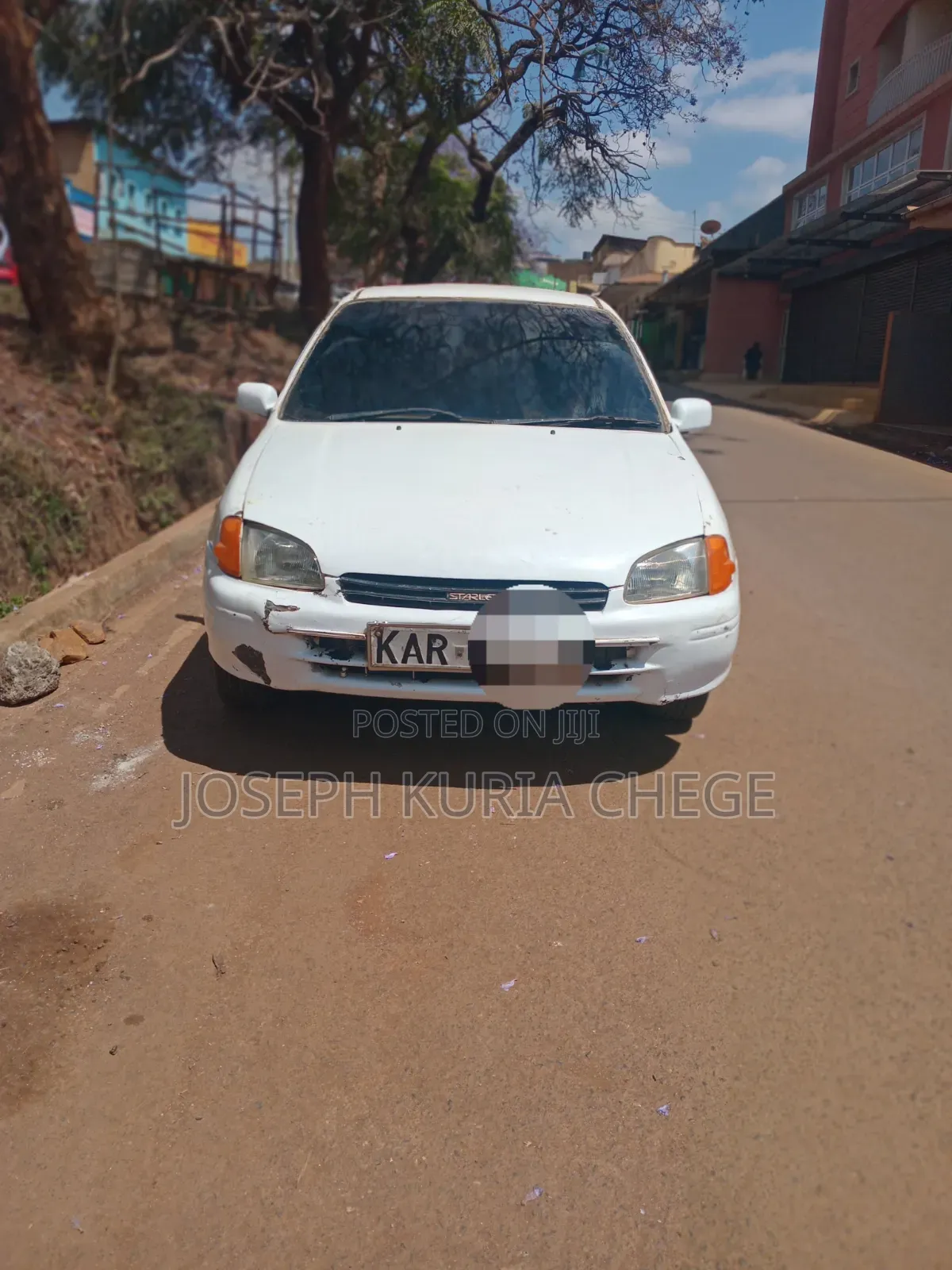 Toyota Starlet 1998 White