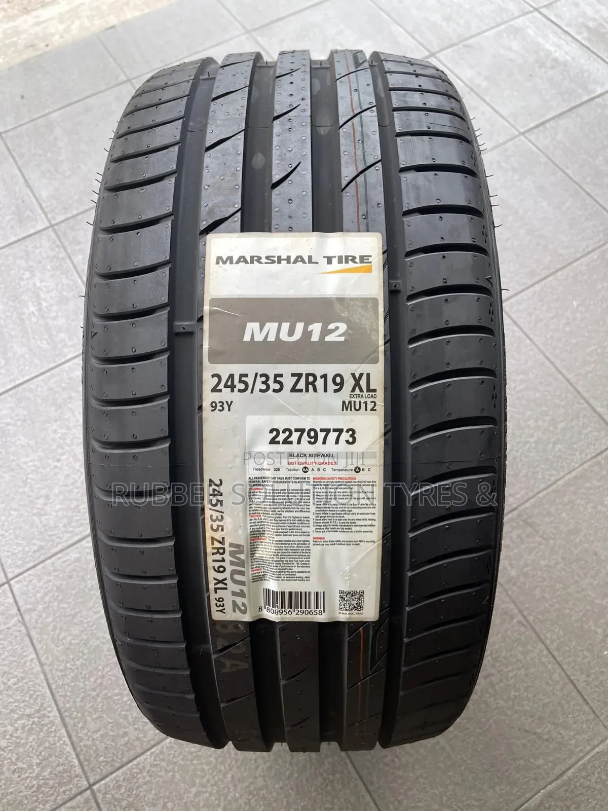 245 /35 R19 Marshal Tires 93y Xl Mu 12