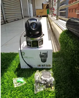 AC Powered Dual Lens 360° Panoramic WiFi CCTV Camera