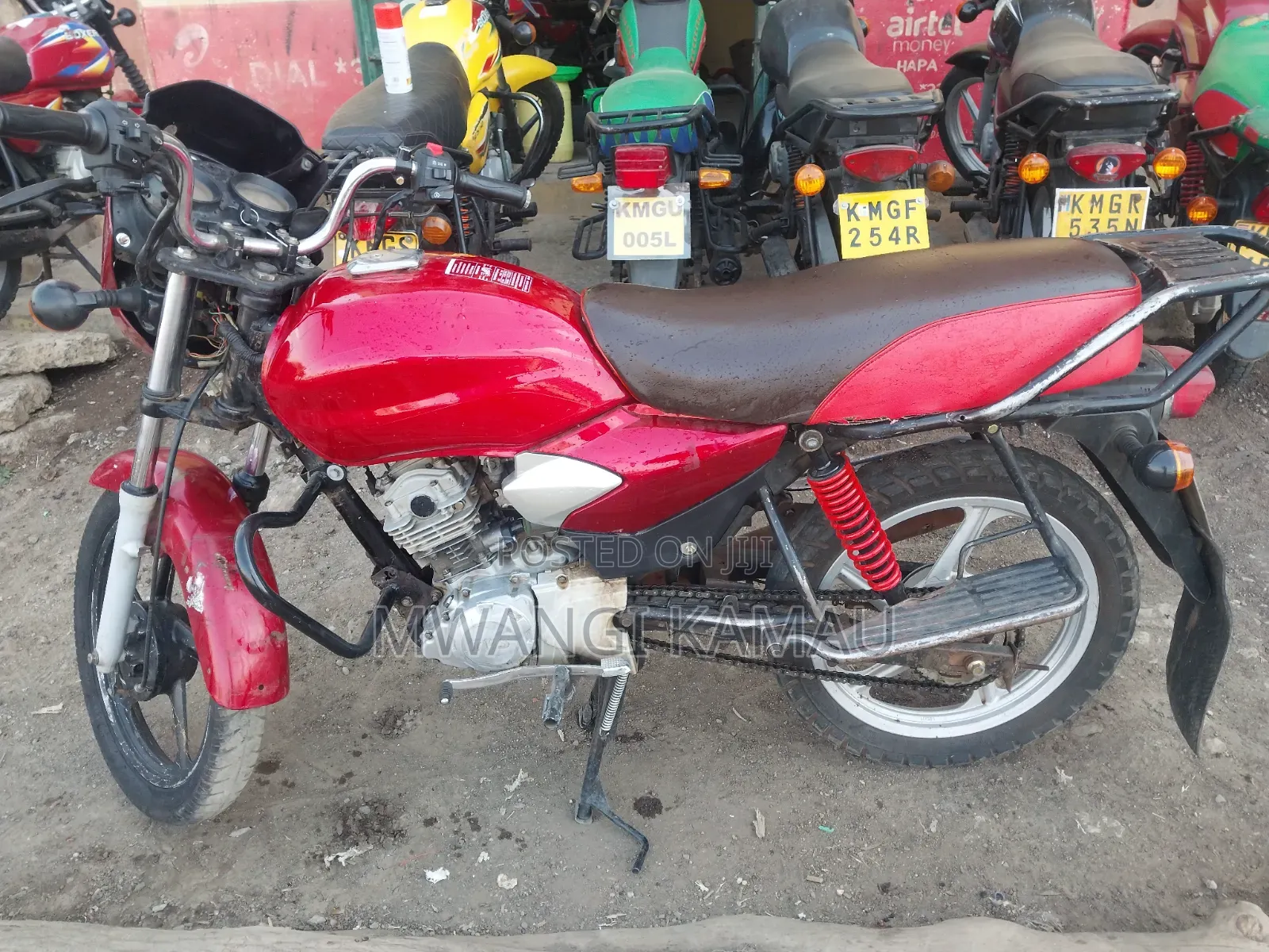 TVS HLX Plus ES 2022 Red
