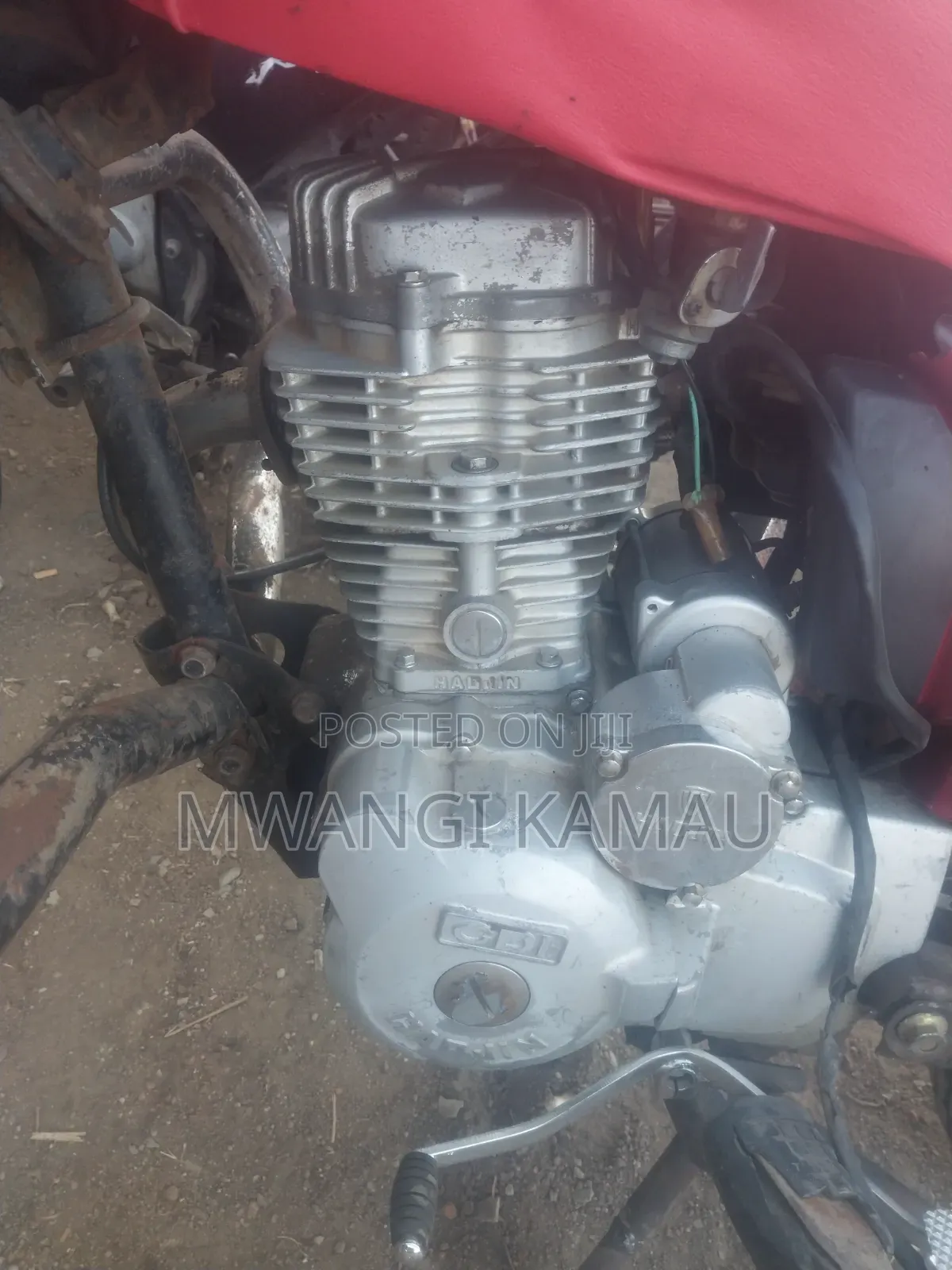 Haojin HJ125-5G 2022 Red