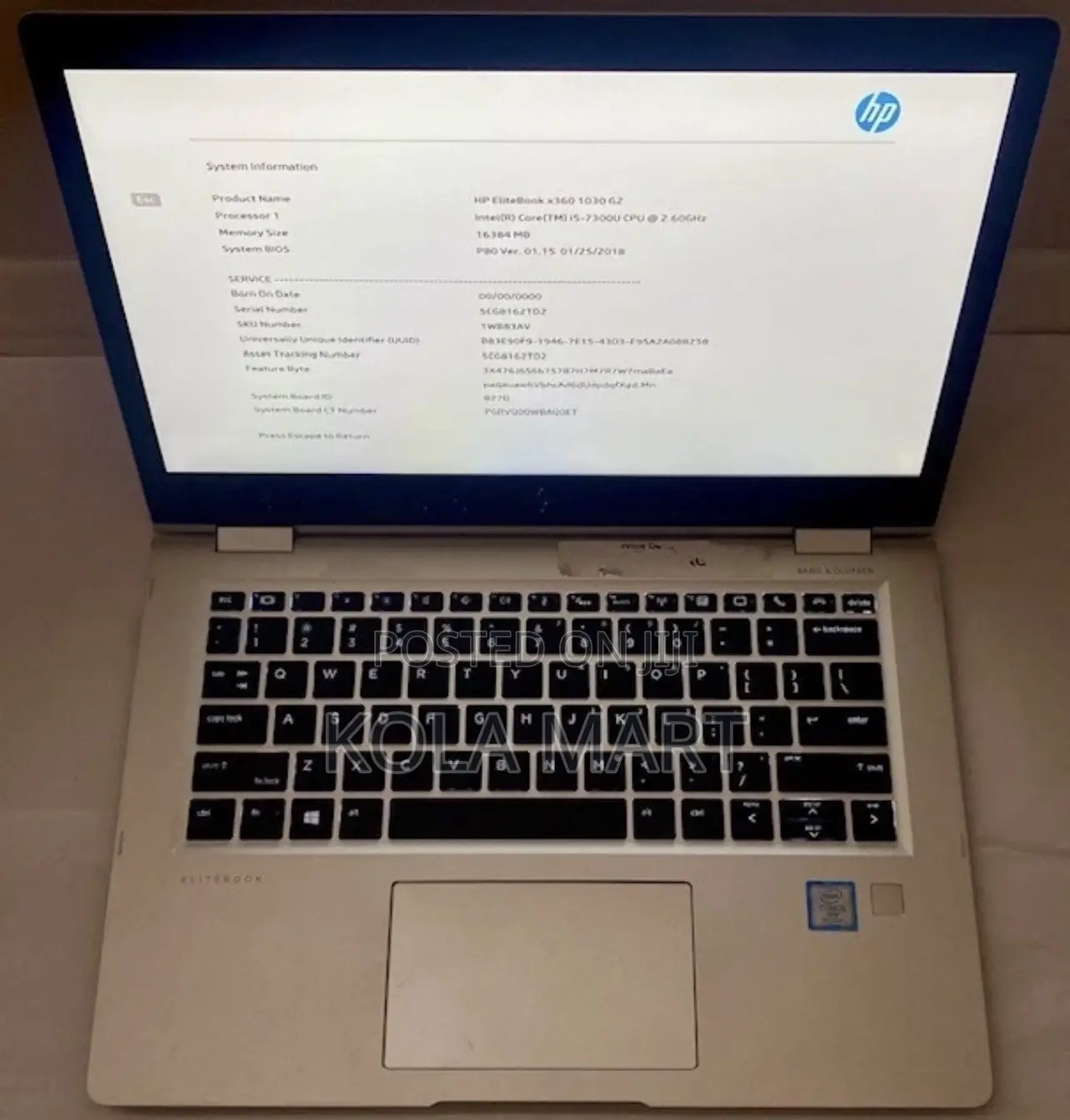 New Laptop HP EliteBook X360 1030 G3 8GB Intel Core i5 SSD 256GB