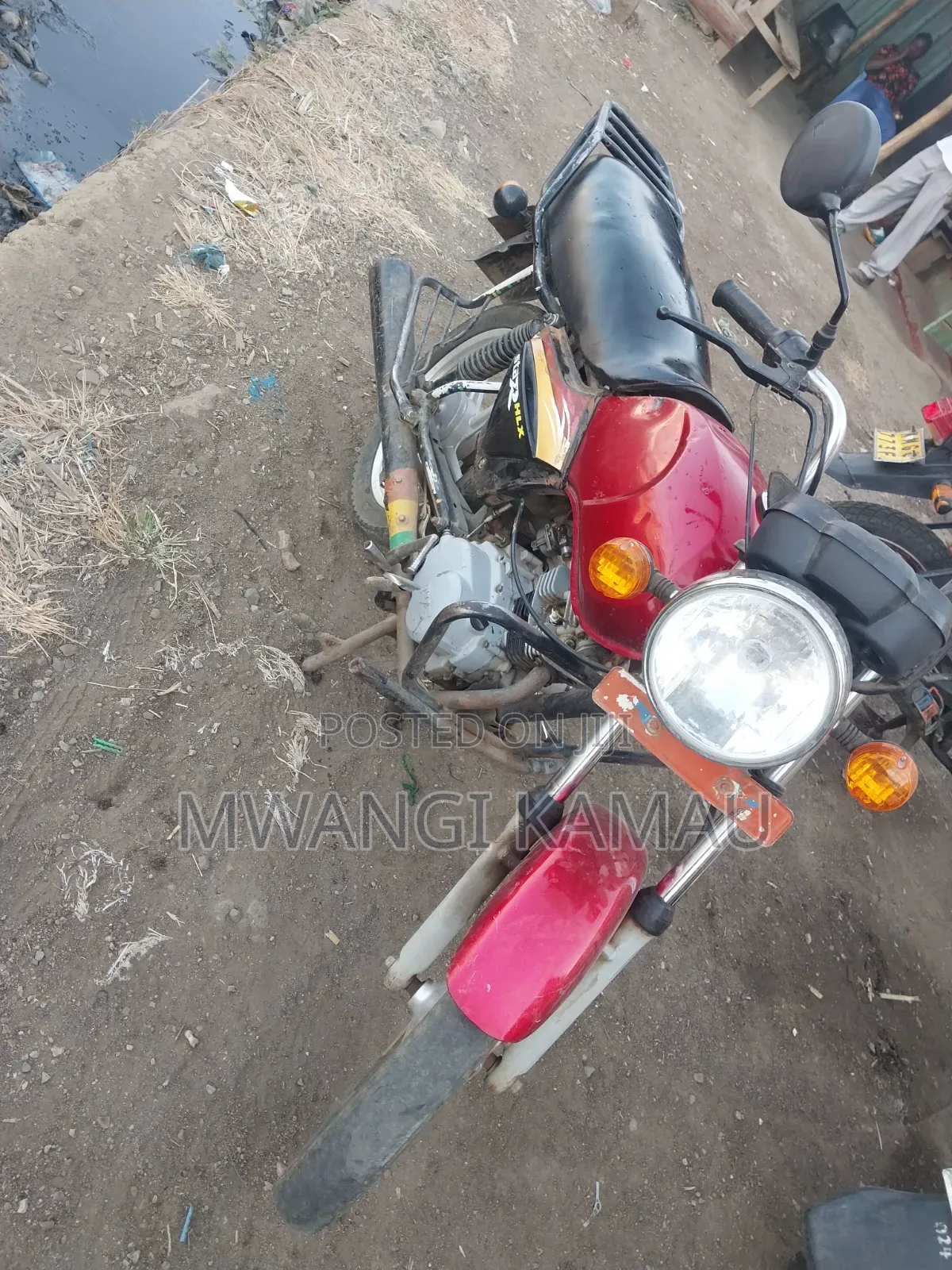TVS XL 100 2024 Red