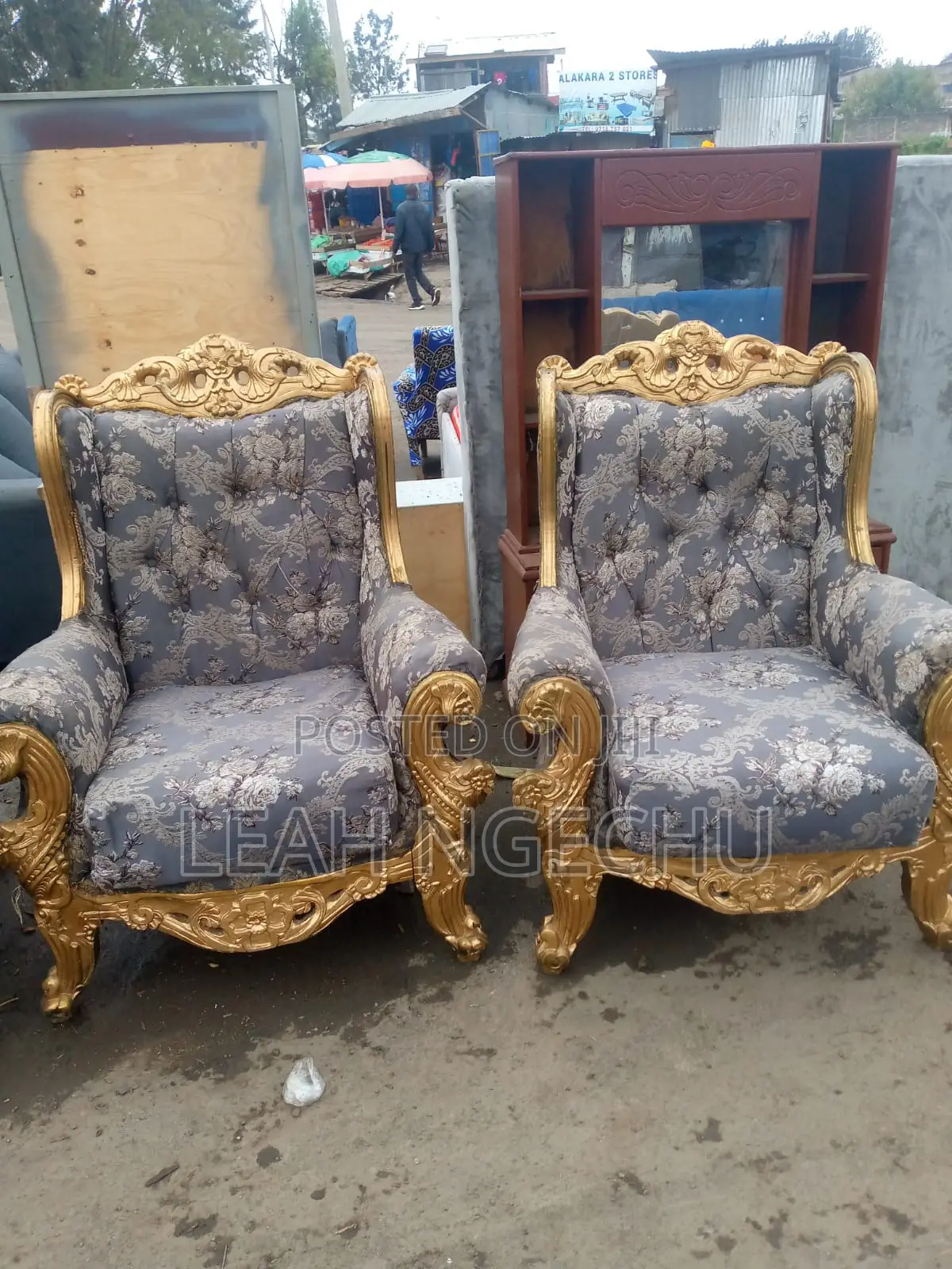 Antique 7 Seater Sofa Set