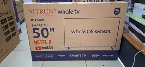 Vitron 50-Inch FHD Smart LED TV - Whale OS, HDR, Wi-Fi, Bluetooth,