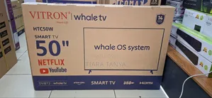 Vitron 50-Inch FHD Smart LED TV - Whale OS, HDR, Wi-Fi, Bluetooth,