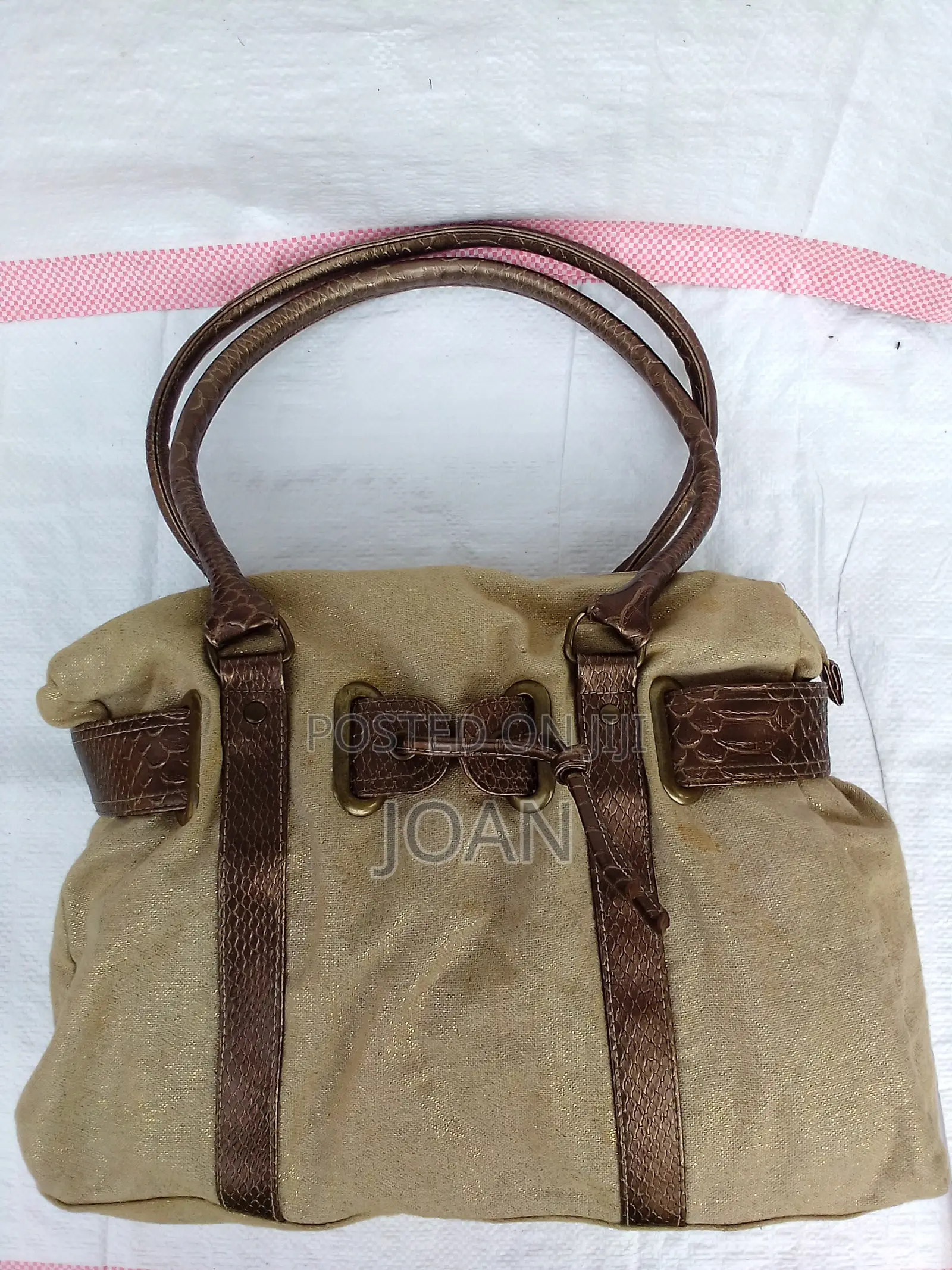 Gold Hand Bag