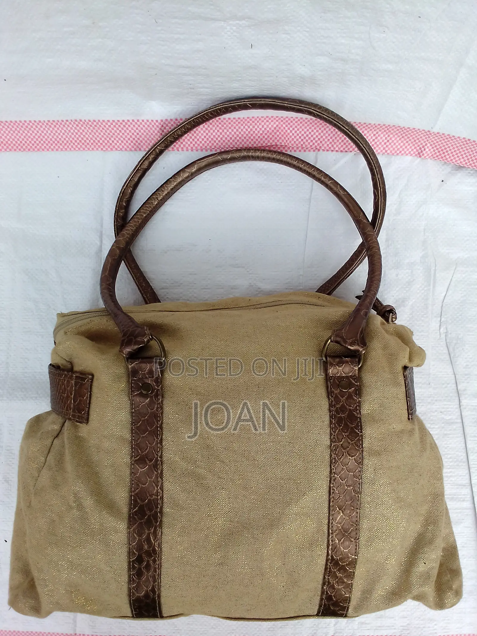 Gold Hand Bag