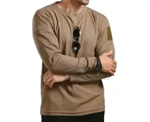 Outdoor Tactical Gear Military Original Round Neck Long Sleeve Tshirt