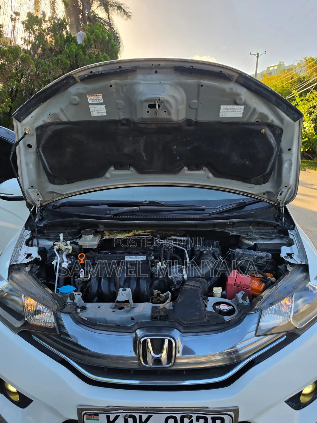 Honda Fit EX 2016 Pearl
