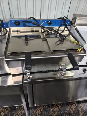 Double 17×17L Imported Electric Fryer-Tabletop