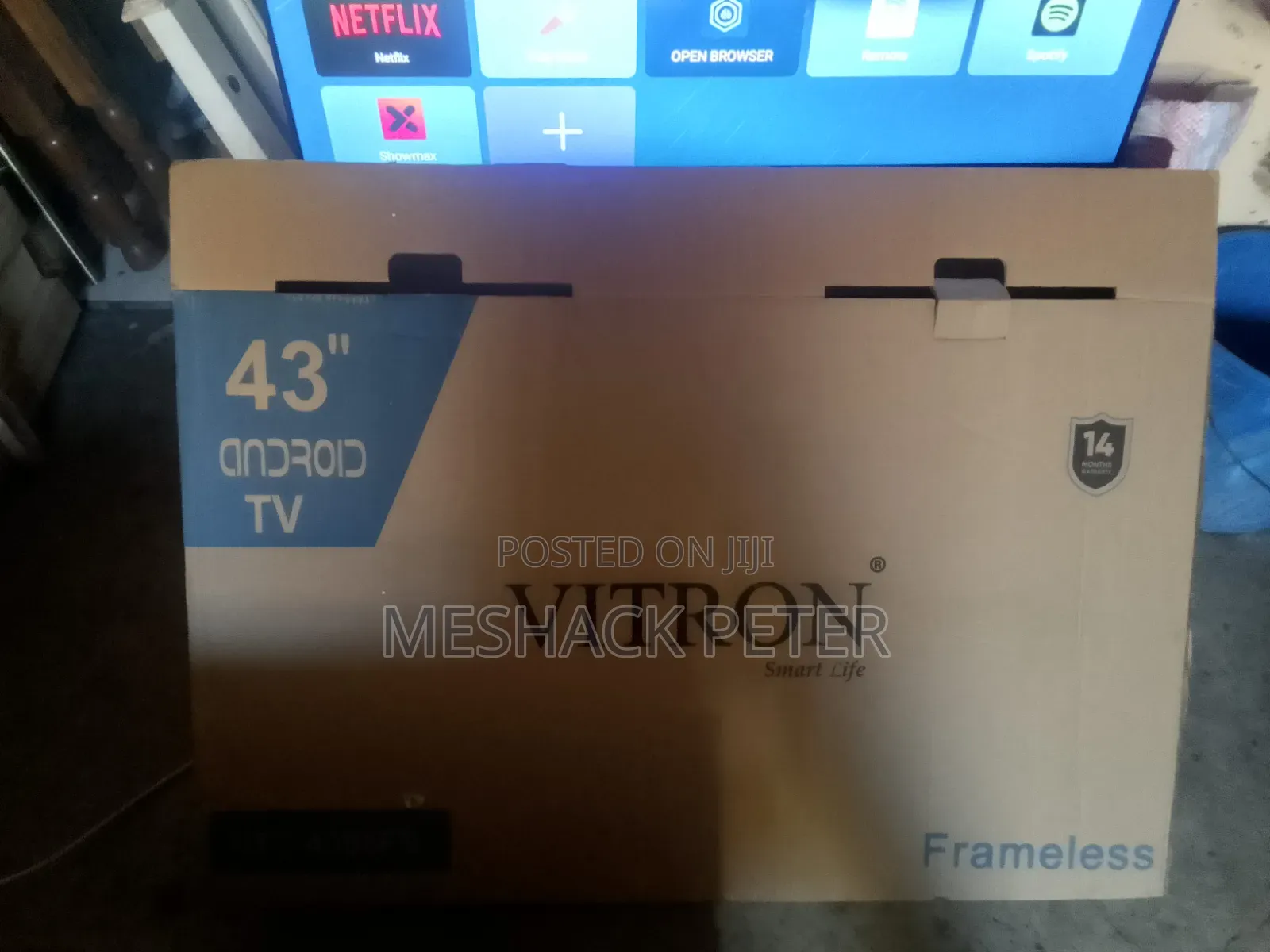 Vitron TV 43" Android,frameless