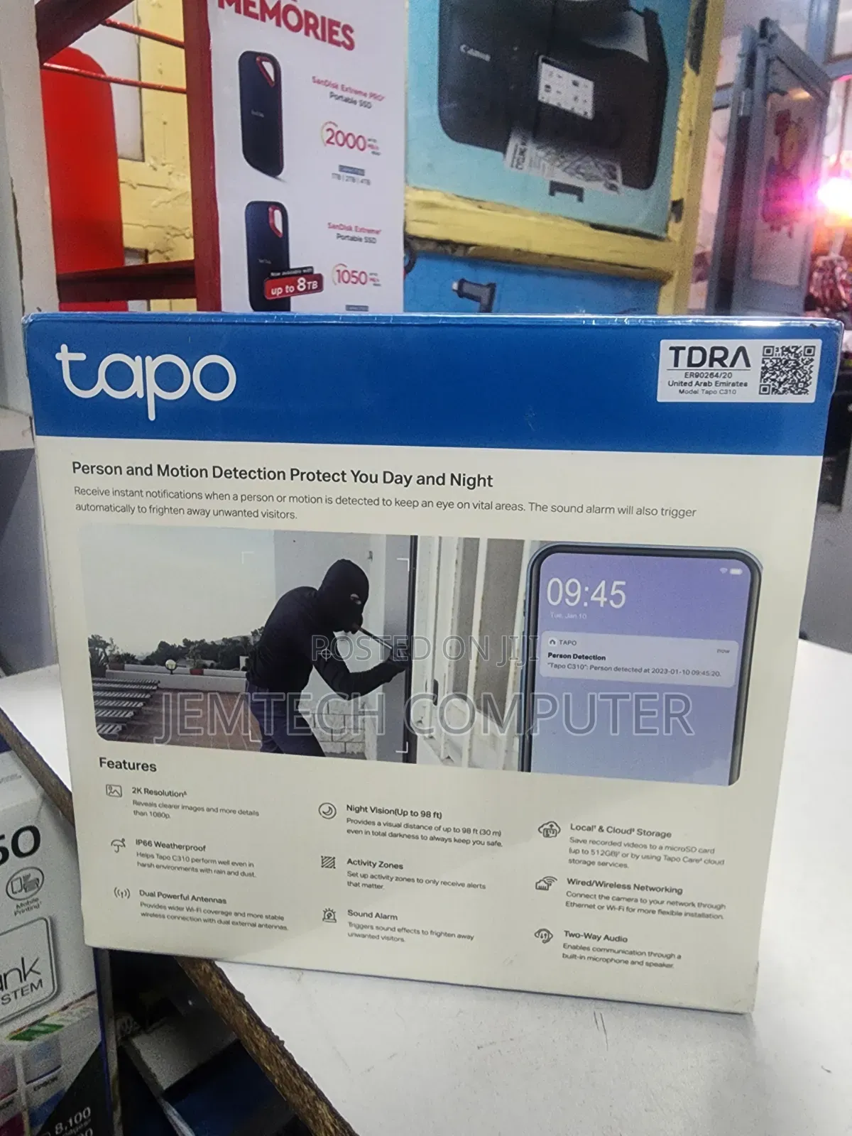 TP-Link Tapo C310 Outdoor Security Wi-Fi Camera